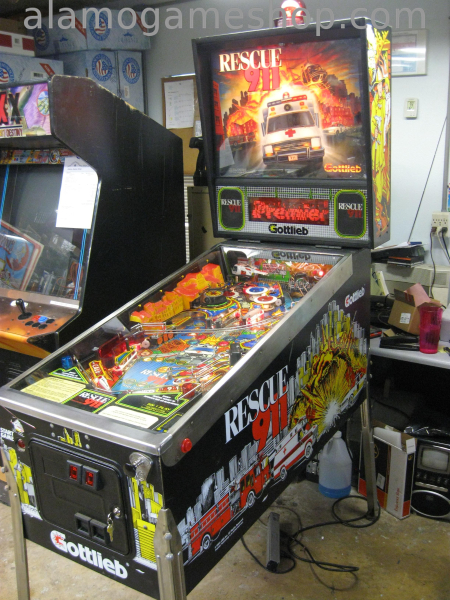 (image for) Rescue 911 pinball by Premier/Gottlieb