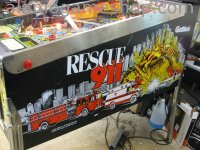 (image for) Rescue 911 pinball by Premier/Gottlieb