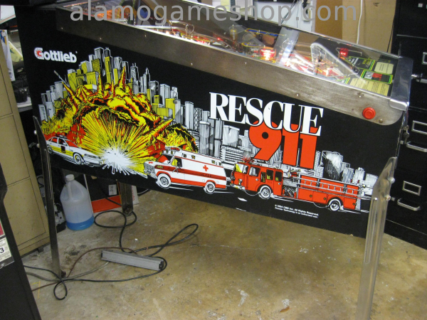 (image for) Rescue 911 pinball by Premier/Gottlieb