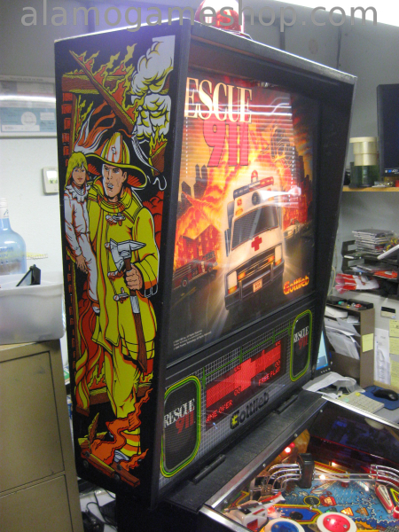 (image for) Rescue 911 pinball by Premier/Gottlieb