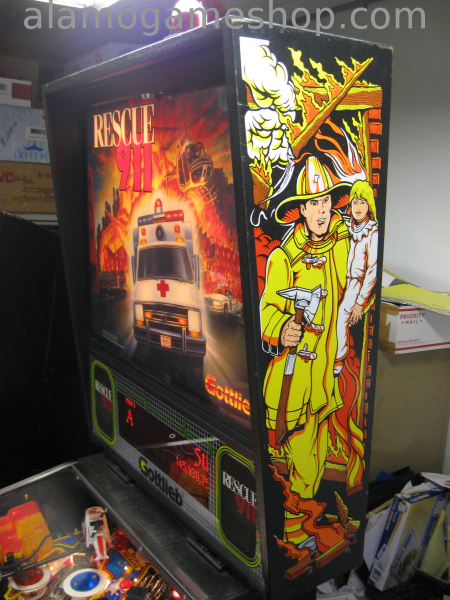 (image for) Rescue 911 pinball by Premier/Gottlieb