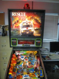 (image for) Rescue 911 pinball by Premier/Gottlieb