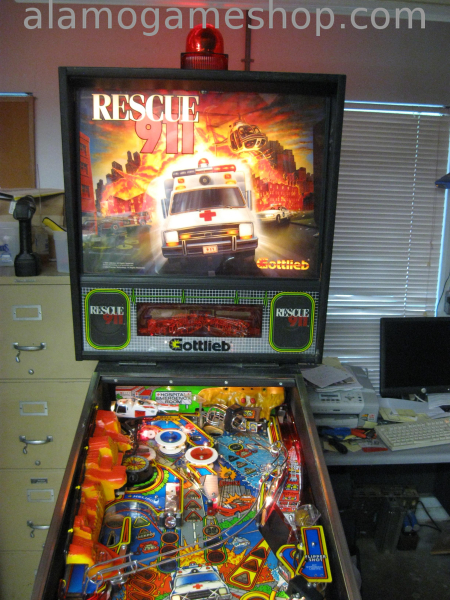 (image for) Rescue 911 pinball by Premier/Gottlieb