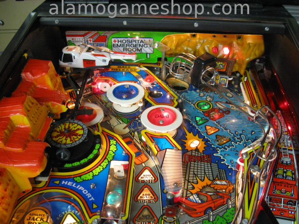 (image for) Rescue 911 pinball by Premier/Gottlieb