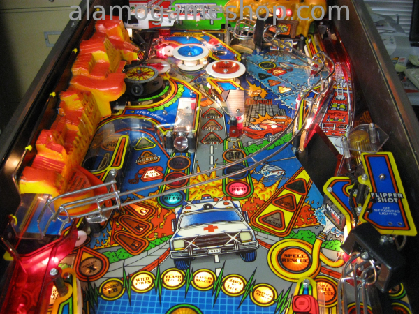 (image for) Rescue 911 pinball by Premier/Gottlieb