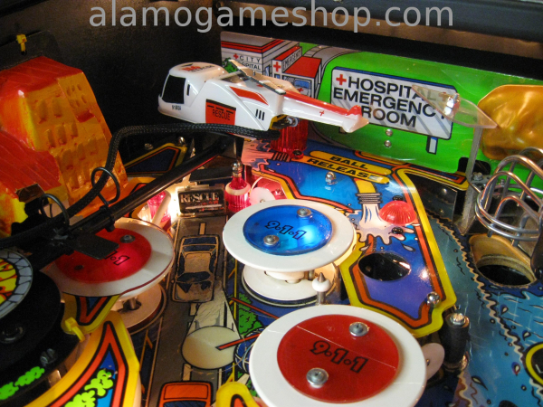 (image for) Rescue 911 pinball by Premier/Gottlieb