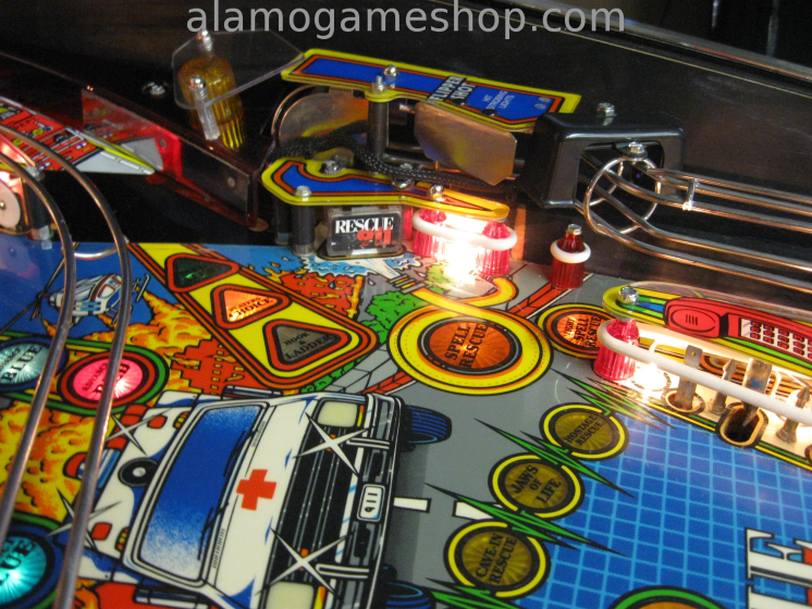 (image for) Rescue 911 pinball by Premier/Gottlieb