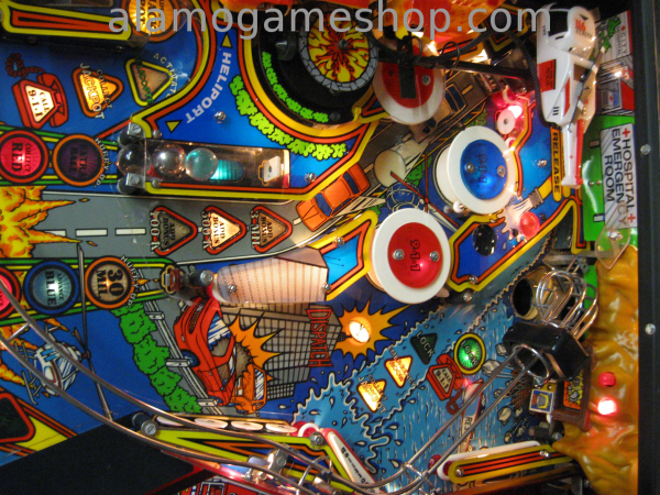 (image for) Rescue 911 pinball by Premier/Gottlieb