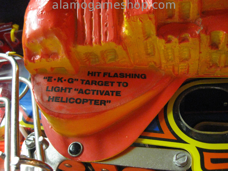 (image for) Rescue 911 pinball by Premier/Gottlieb