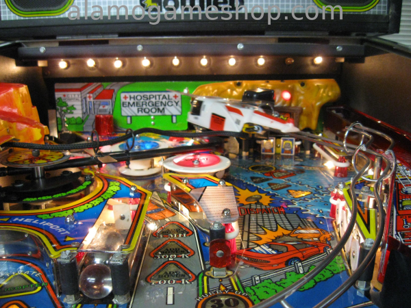 (image for) Rescue 911 pinball by Premier/Gottlieb