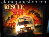 (image for) Rescue 911 pinball by Premier/Gottlieb