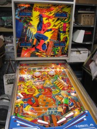 (image for) The Amazing Spiderman pinball by Gottlie