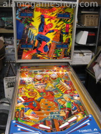 (image for) The Amazing Spiderman pinball by Gottlie