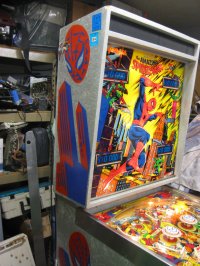 (image for) The Amazing Spiderman pinball by Gottlie