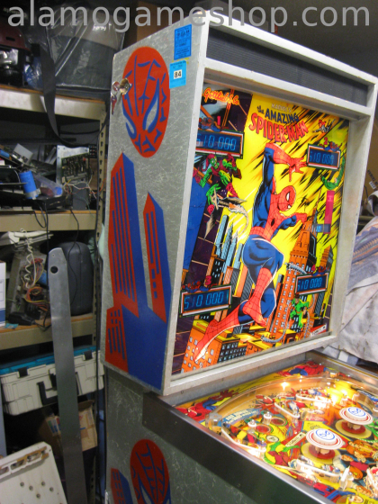 (image for) The Amazing Spiderman pinball by Gottlie