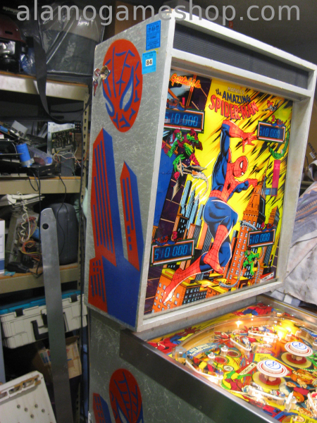 (image for) The Amazing Spiderman pinball by Gottlie