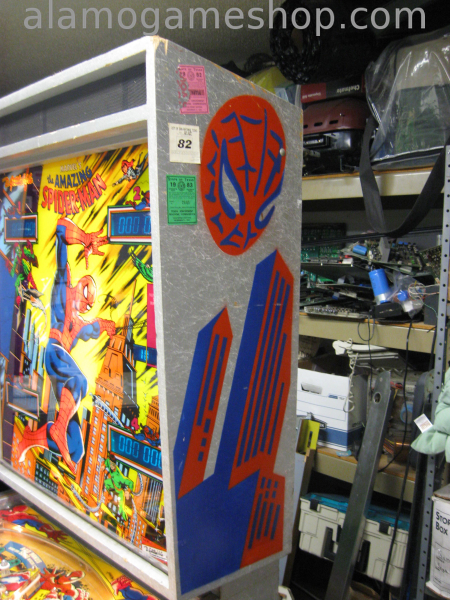 (image for) The Amazing Spiderman pinball by Gottlie