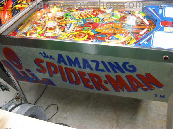 (image for) The Amazing Spiderman pinball by Gottlie