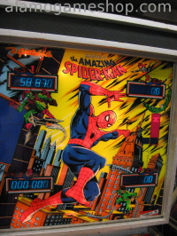 (image for) The Amazing Spiderman pinball by Gottlie