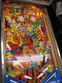 (image for) The Amazing Spiderman pinball by Gottlie