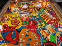 (image for) The Amazing Spiderman pinball by Gottlie