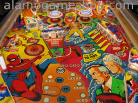 (image for) The Amazing Spiderman pinball by Gottlie