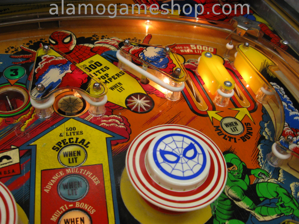 (image for) The Amazing Spiderman pinball by Gottlie