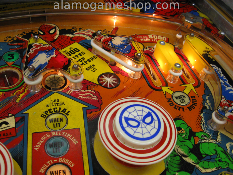 (image for) The Amazing Spiderman pinball by Gottlie