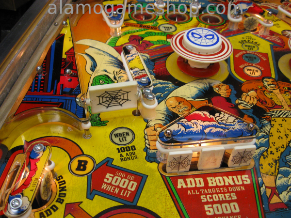 (image for) The Amazing Spiderman pinball by Gottlie