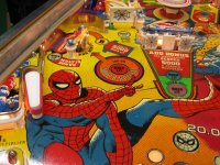 (image for) The Amazing Spiderman pinball by Gottlie