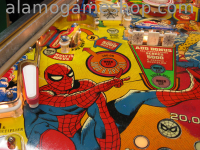 (image for) The Amazing Spiderman pinball by Gottlie