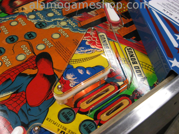 (image for) The Amazing Spiderman pinball by Gottlie