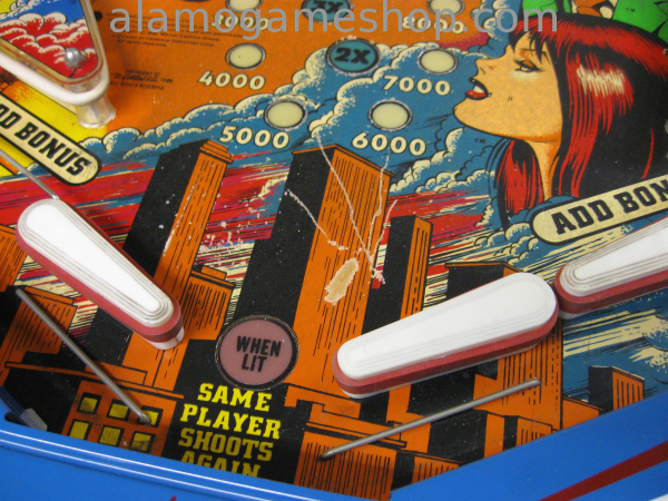 (image for) The Amazing Spiderman pinball by Gottlie