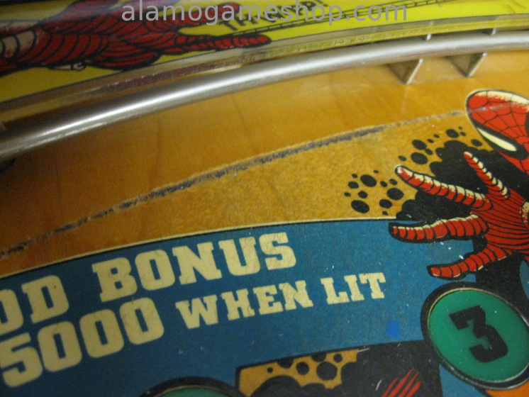 (image for) The Amazing Spiderman pinball by Gottlie