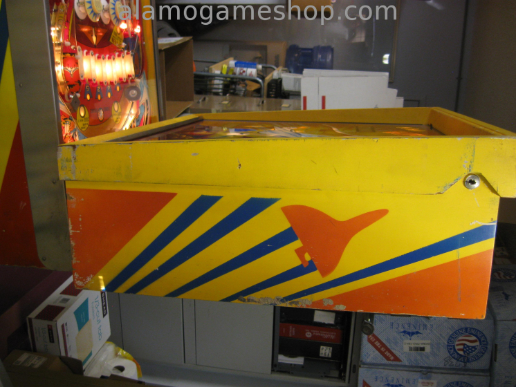 (image for) Supersonic pinball by Bally 1979