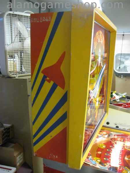 (image for) Supersonic pinball by Bally 1979