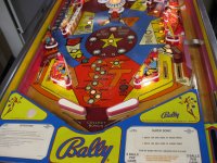 (image for) Supersonic pinball by Bally 1979