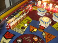 (image for) Supersonic pinball by Bally 1979