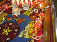 (image for) Supersonic pinball by Bally 1979