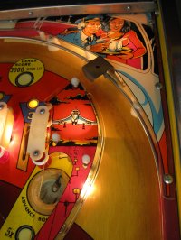 (image for) Supersonic pinball by Bally 1979