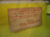 (image for) Supersonic pinball by Bally 1979
