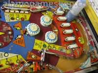 (image for) Supersonic pinball by Bally 1979