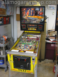 (image for) Taxi Pinball by Williams 1988