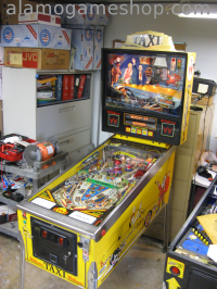 (image for) Taxi Pinball by Williams 1988