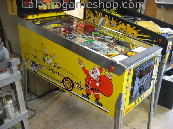 (image for) Taxi Pinball by Williams 1988