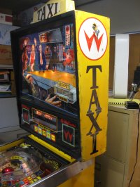 (image for) Taxi Pinball by Williams 1988