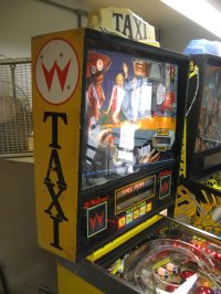 (image for) Taxi Pinball by Williams 1988