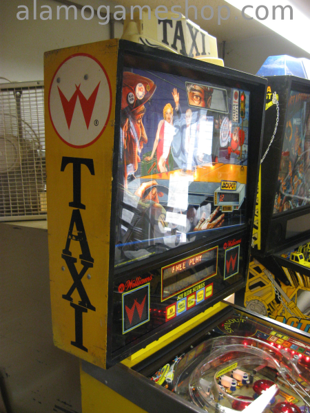 (image for) Taxi Pinball by Williams 1988