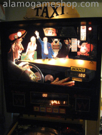 (image for) Taxi Pinball by Williams 1988