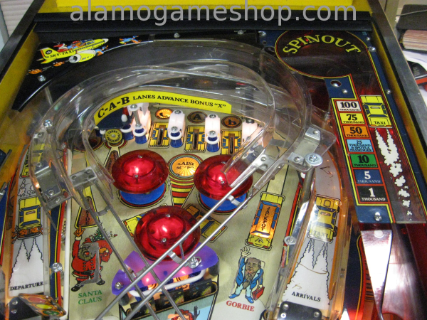 (image for) Taxi Pinball by Williams 1988